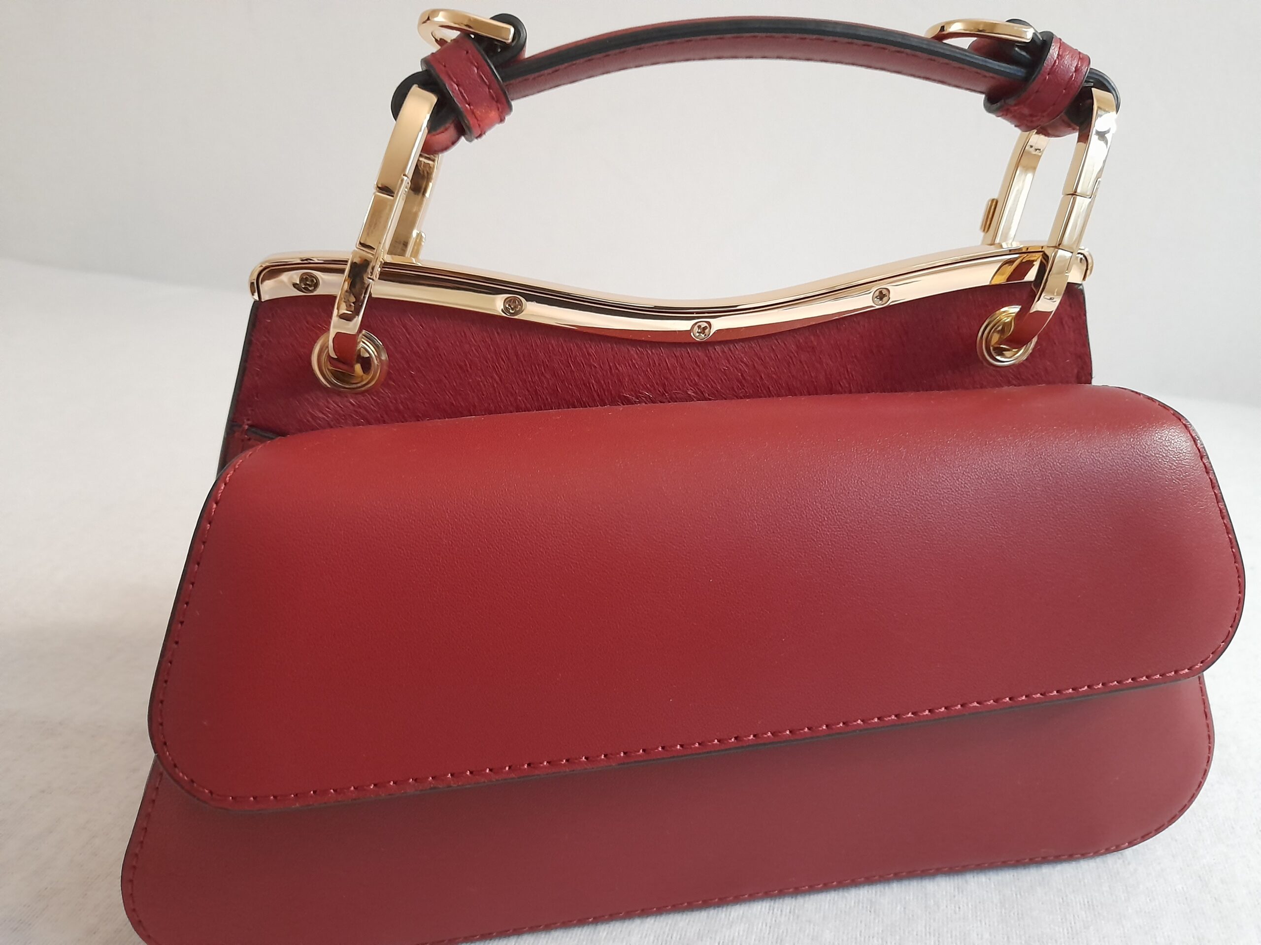 CROMIA sac à main GLOSSY en cuir de veau véritable Lp Store