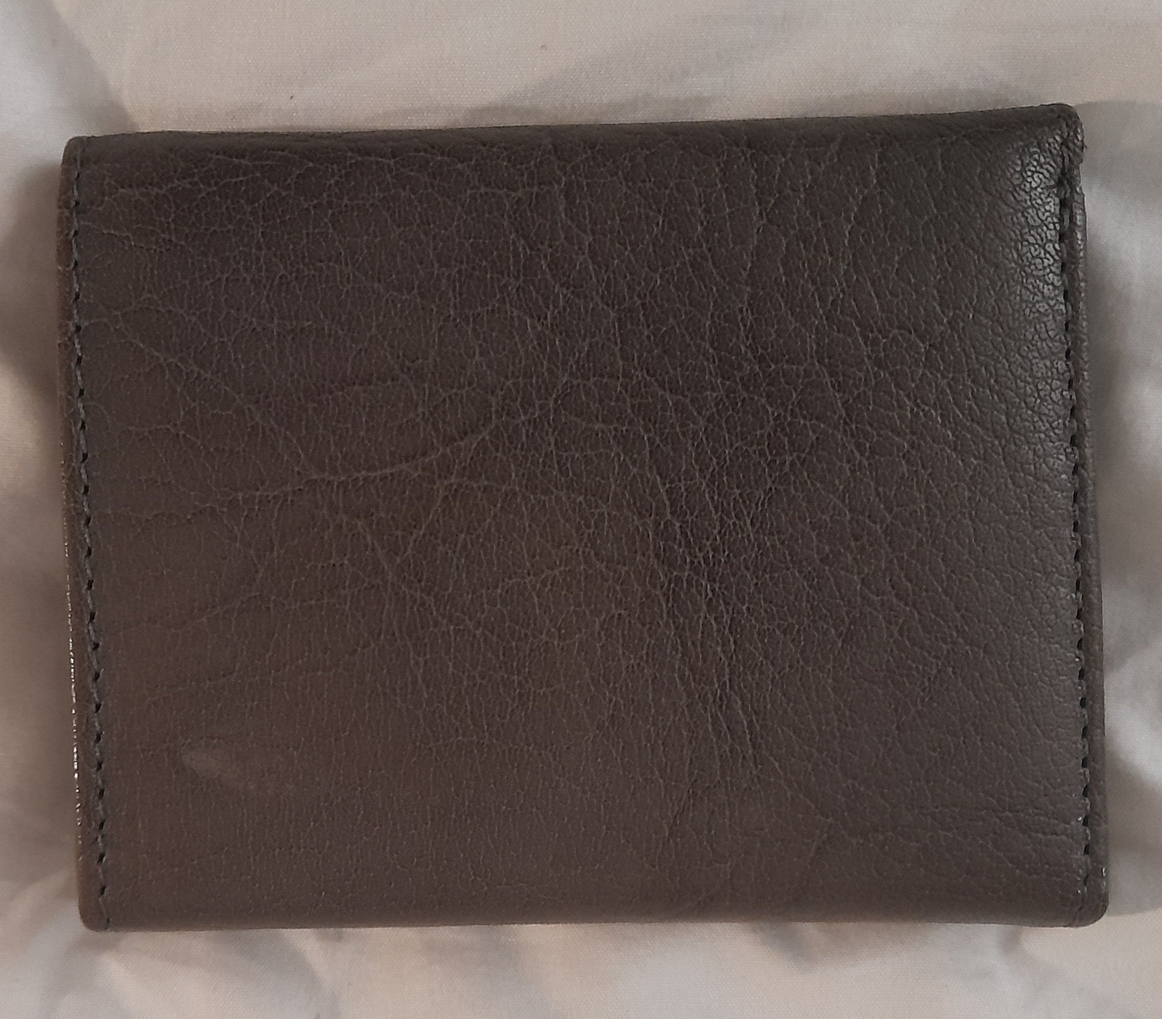 Portefeuille Compact TAC en cuir véritable Lp Store